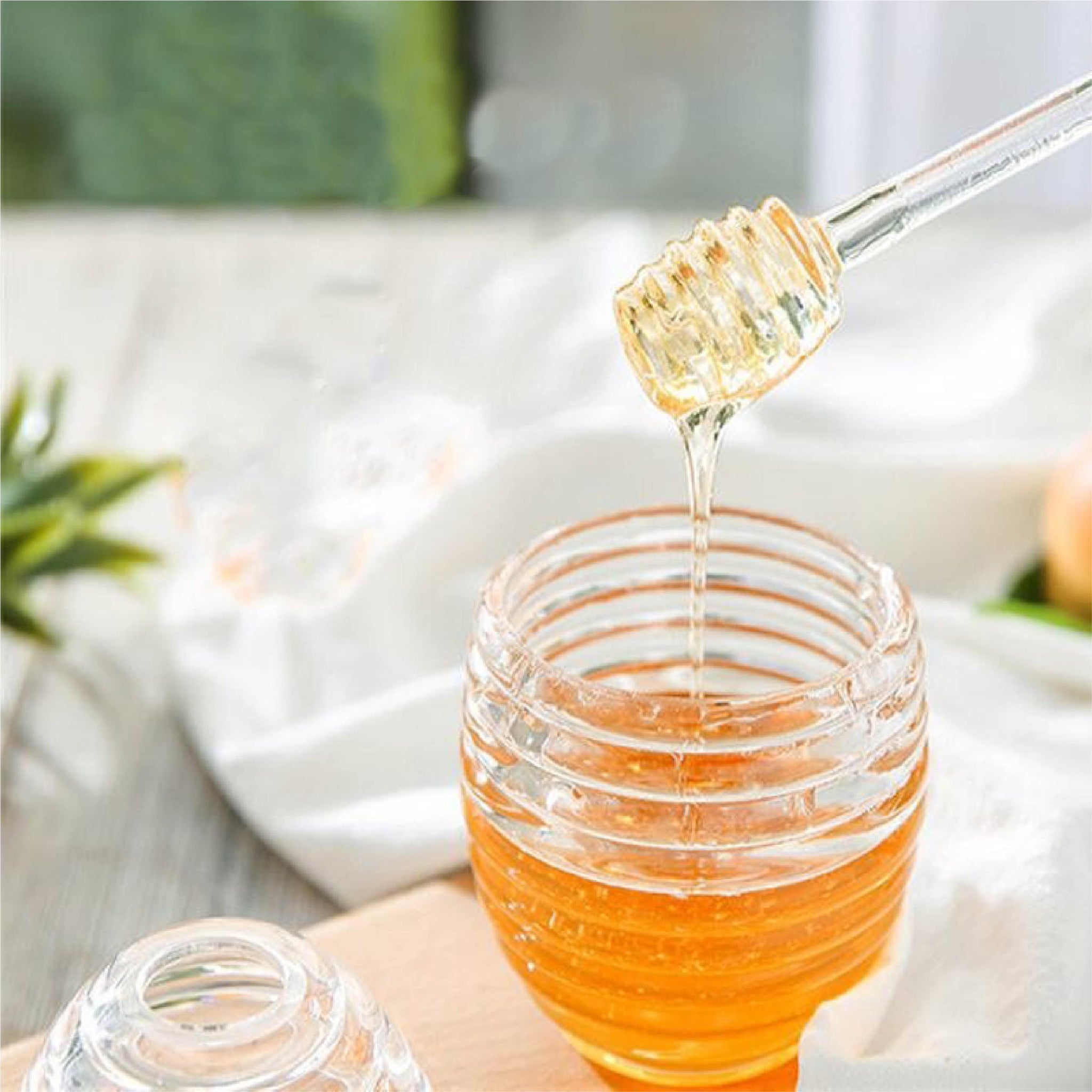 Mielero tarro de miel